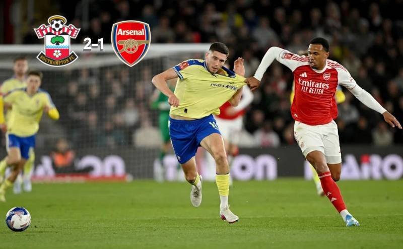 Southampton 2-1 Arsenal