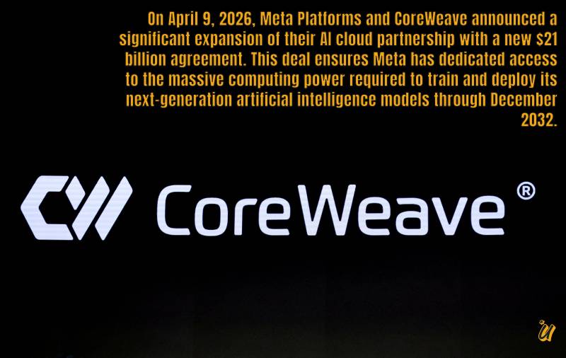 CoreWeave, Meta Strike $21 Billion for AI Computing