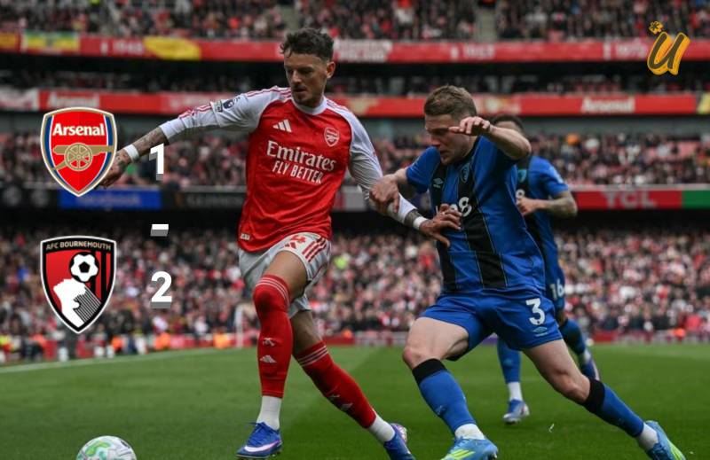 Arsenal 1-2 Bournemouth 