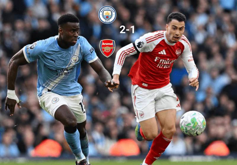 Man City 2-1 Arsenal