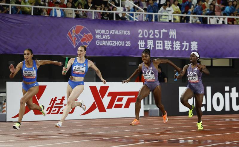 WOMEN’S 4x100m: Full Heats & Final | World Athletics Guangzhou 25
