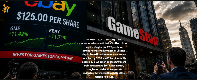 GameStop’s $56 Billion Bid for eBay