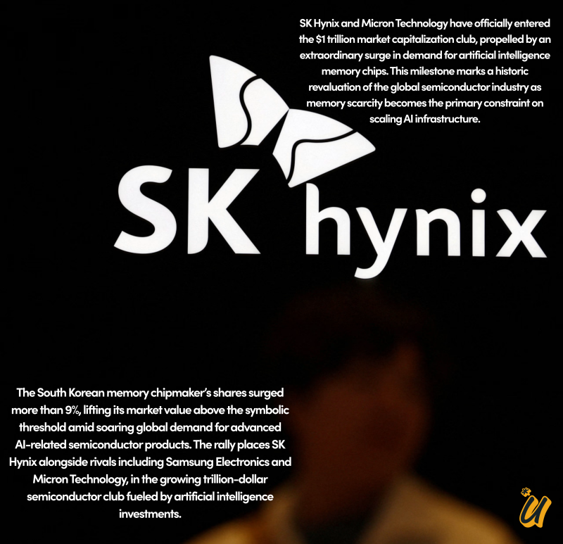 SK Hynix, Micron Join $1 Trillion Market Cap Club