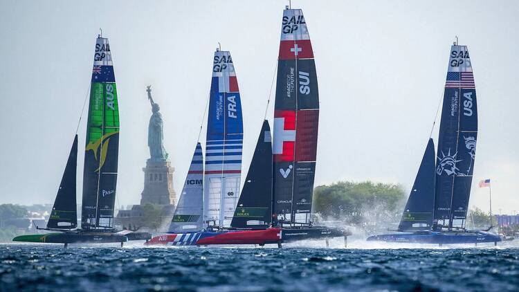 Sail GP Action: 2026 New York Grand Prix