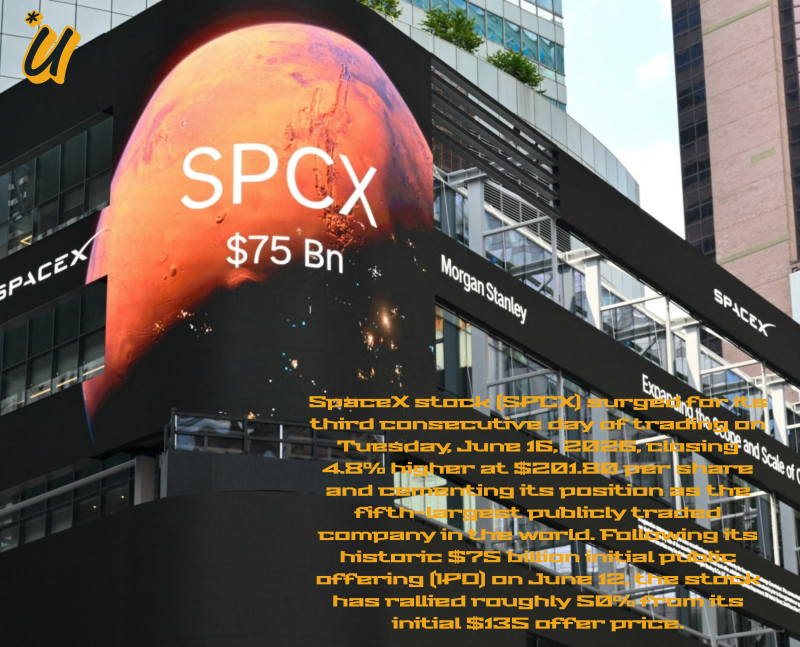 SpaceX Soars on Third Trading Day x Seals Cursor Takeover