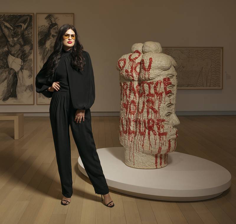 Raven Halfmoon: Modern Caddo Art on a Monumental Scale