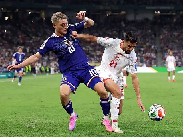 Tunisia 0-4 Japan