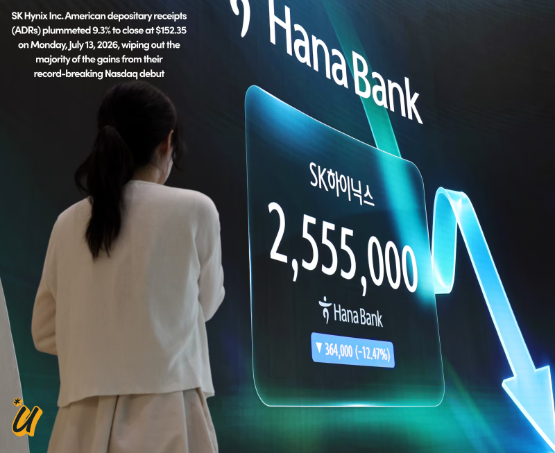 SK Hynix ADRs Fall in Second US Trading Day After Korea Selloff