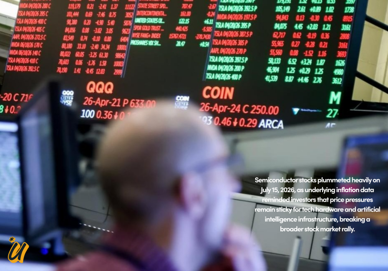 Chip Stocks Sink on Inflation Surprise