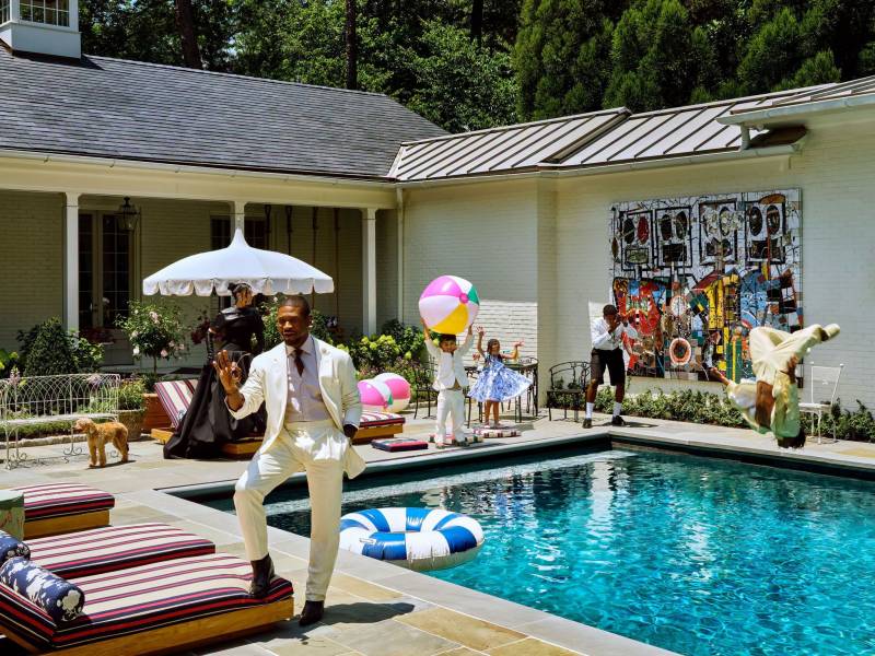 Usher’s Stunning Family Estate | Architectural Digest Open Door