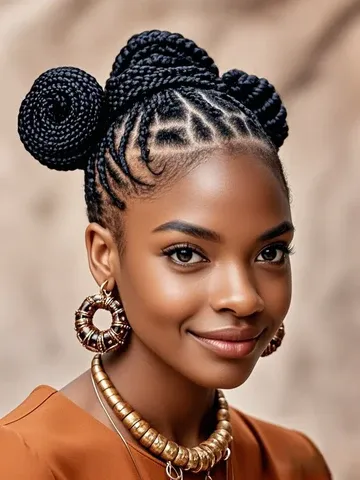 Master the Braided Bun With Extensions: Quick Tutorial