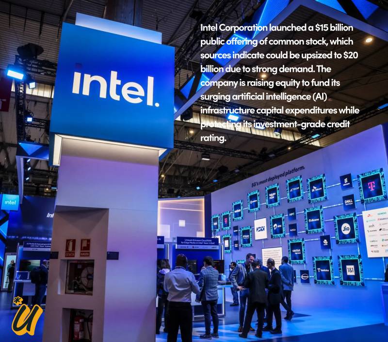 Intel Raises Cash, Apple Gets Downgraded