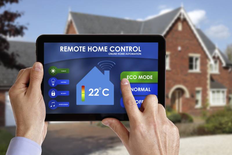 Inside a Fully Connected 5G Futuristic House