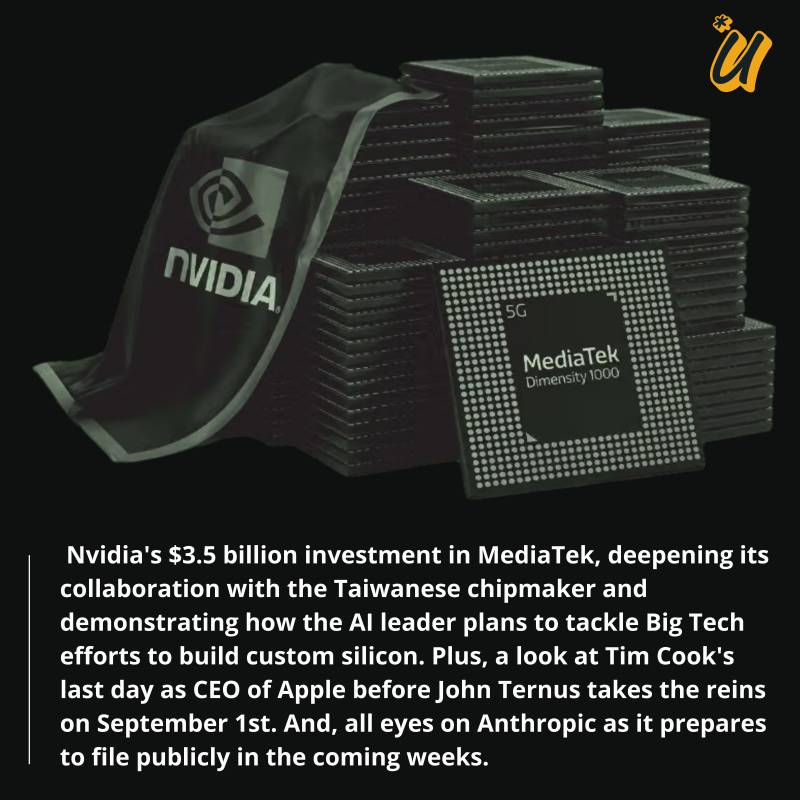 Nvidia Deepens Chip Ties With $3.5 Billion MediaTek Bet