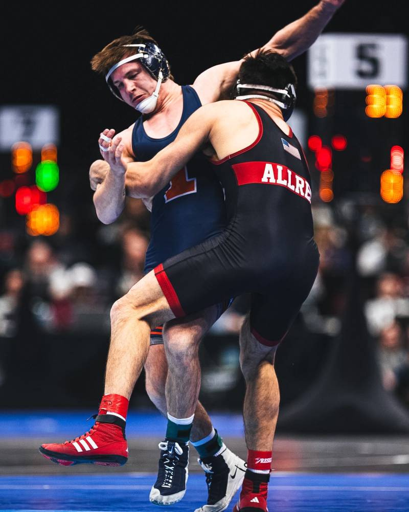 Bennett Berge vs. Silas Allred (2025 NCAAs)