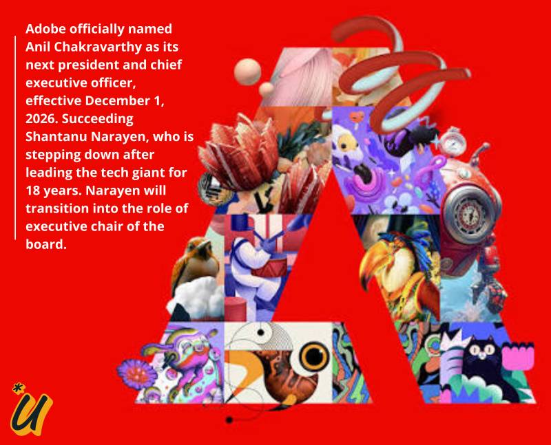 Adobe has appointed New CEO x Anthropic Builds Its War Chest Ahead of IPO