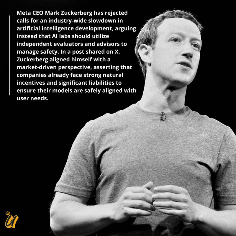 Meta CEO Weighs In on AI Safety Debate
