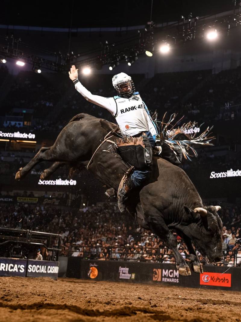 Unbelievable Bullfighter Saves in PBR Team Action